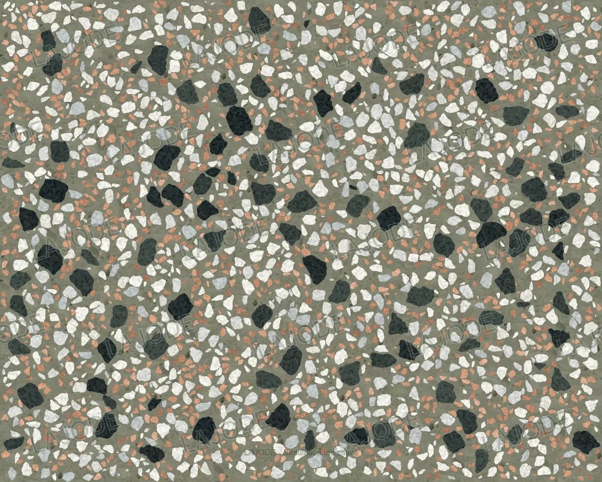 Rendu de terrazzo créé dans le simulateur LAJODE