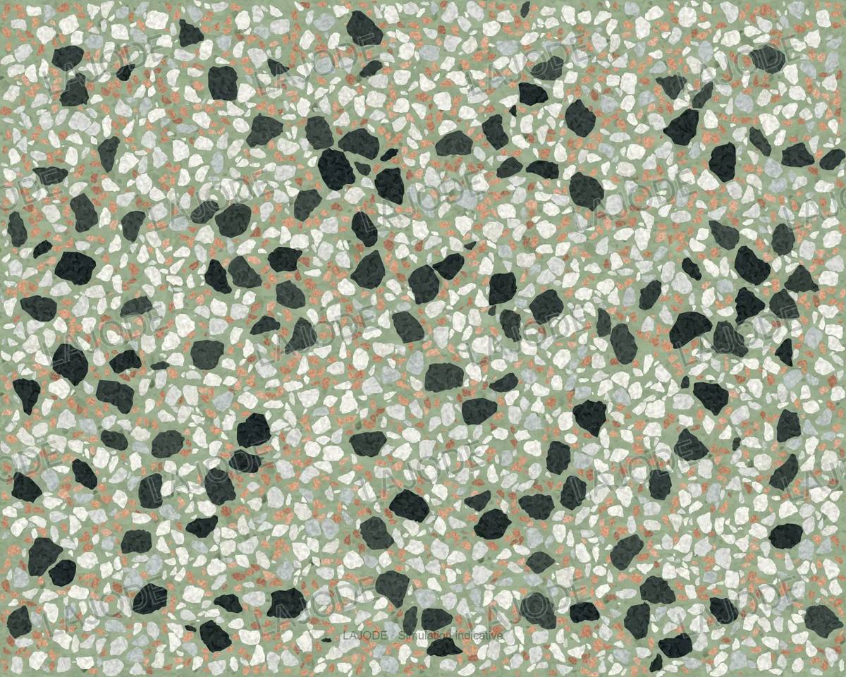 Rendu de terrazzo créé dans le simulateur LAJODE