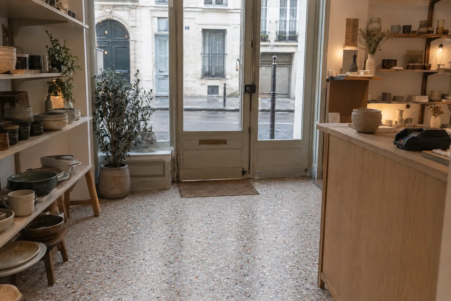 Le terrazzo pour vos lieux professionnels, inspiration