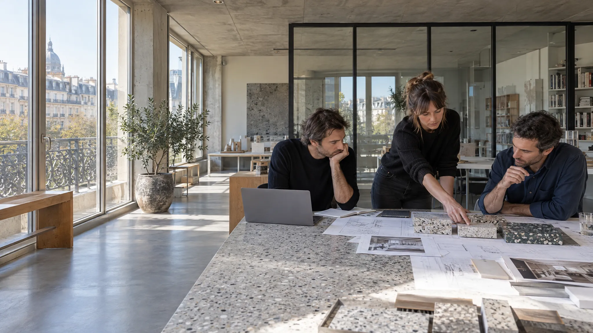 Prescription terrazzo : le guide pour architectes, du CCTP à la réception — illustration