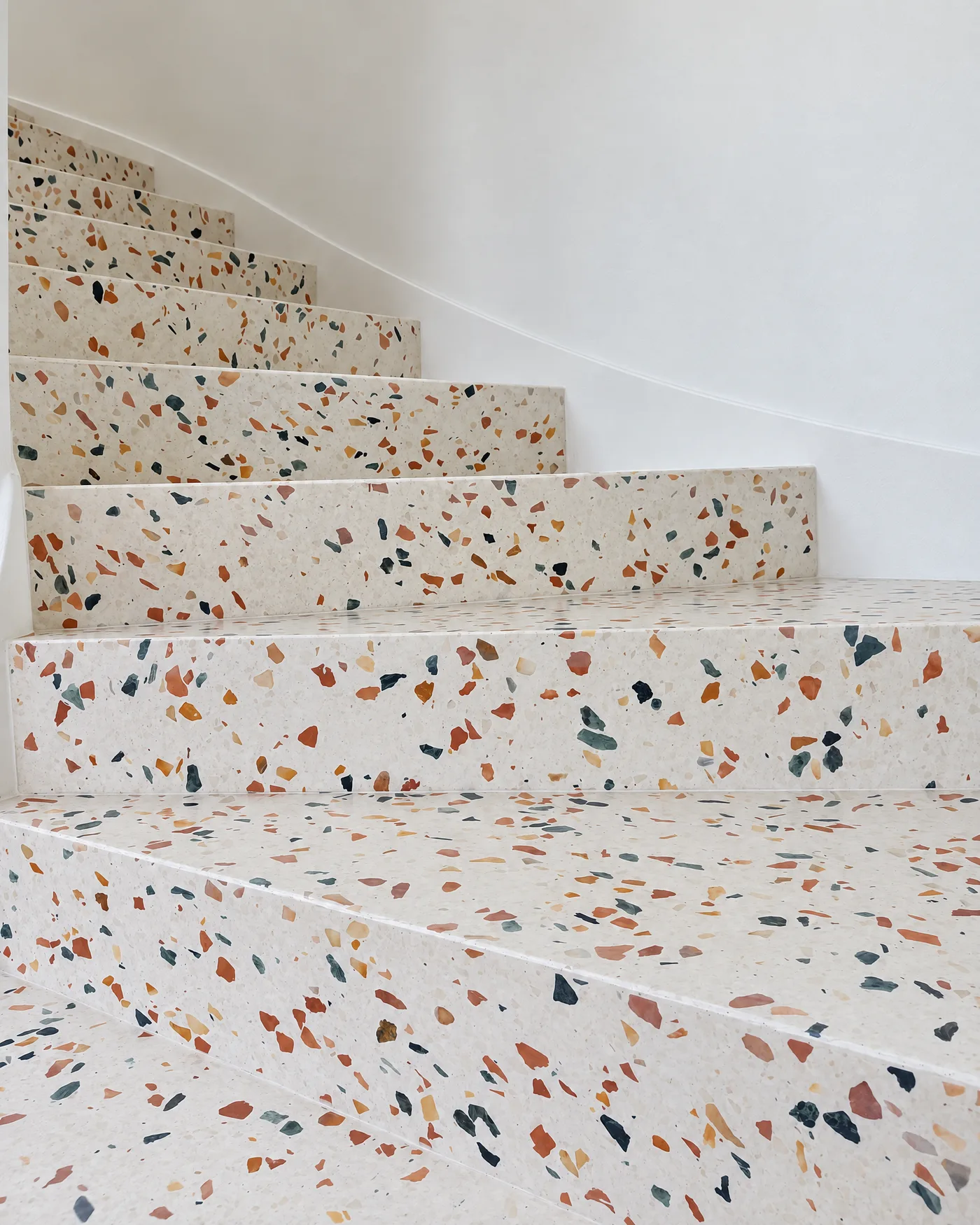 Réalisation LAJODE en terrazzo : Escaliers, Paris