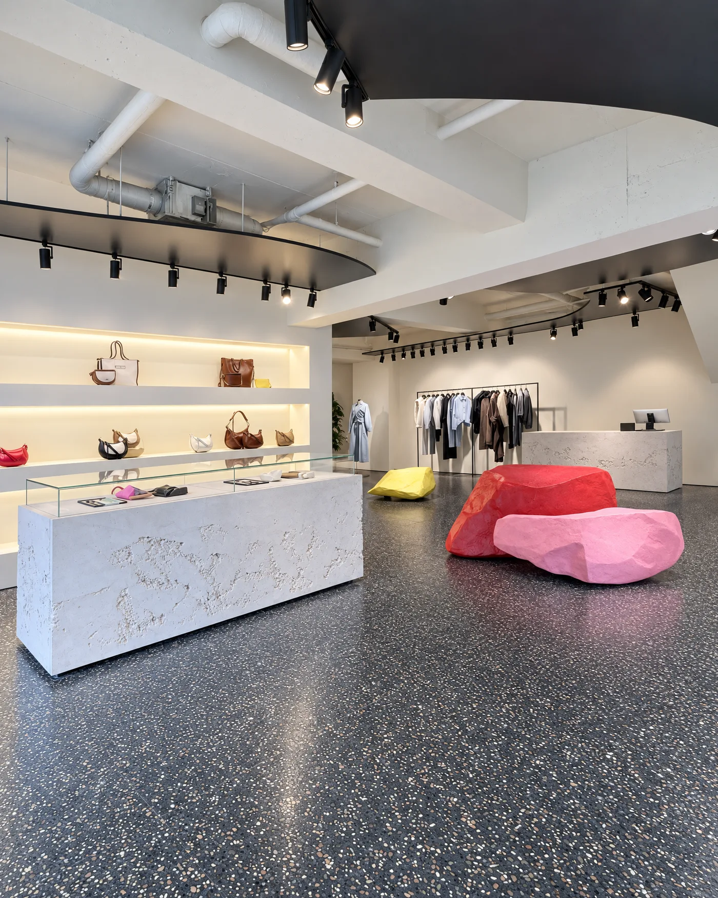 Réalisation LAJODE en terrazzo : Isabel Marant, Tokyo