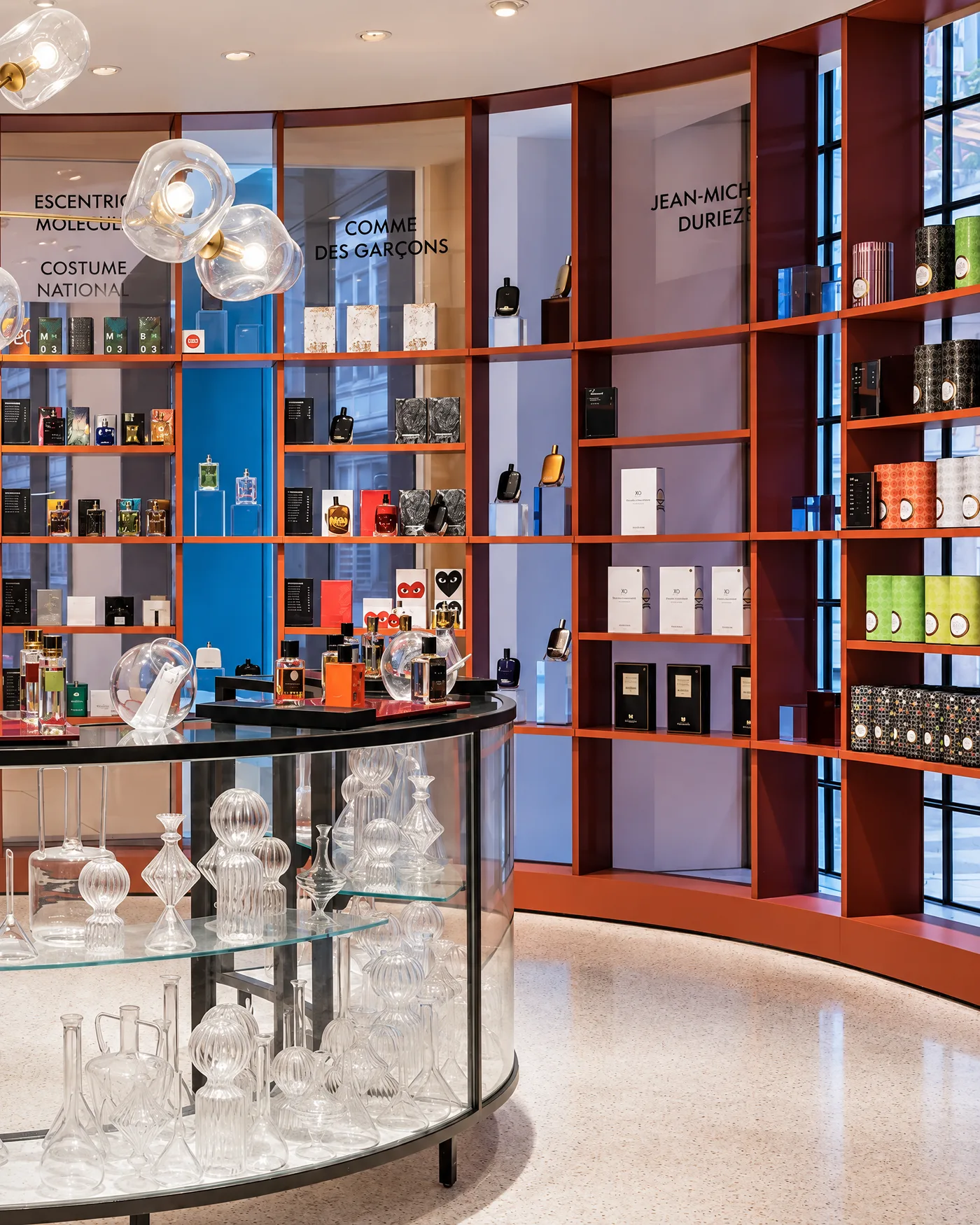 Réalisation LAJODE en terrazzo : Scent Room Printemps, Paris