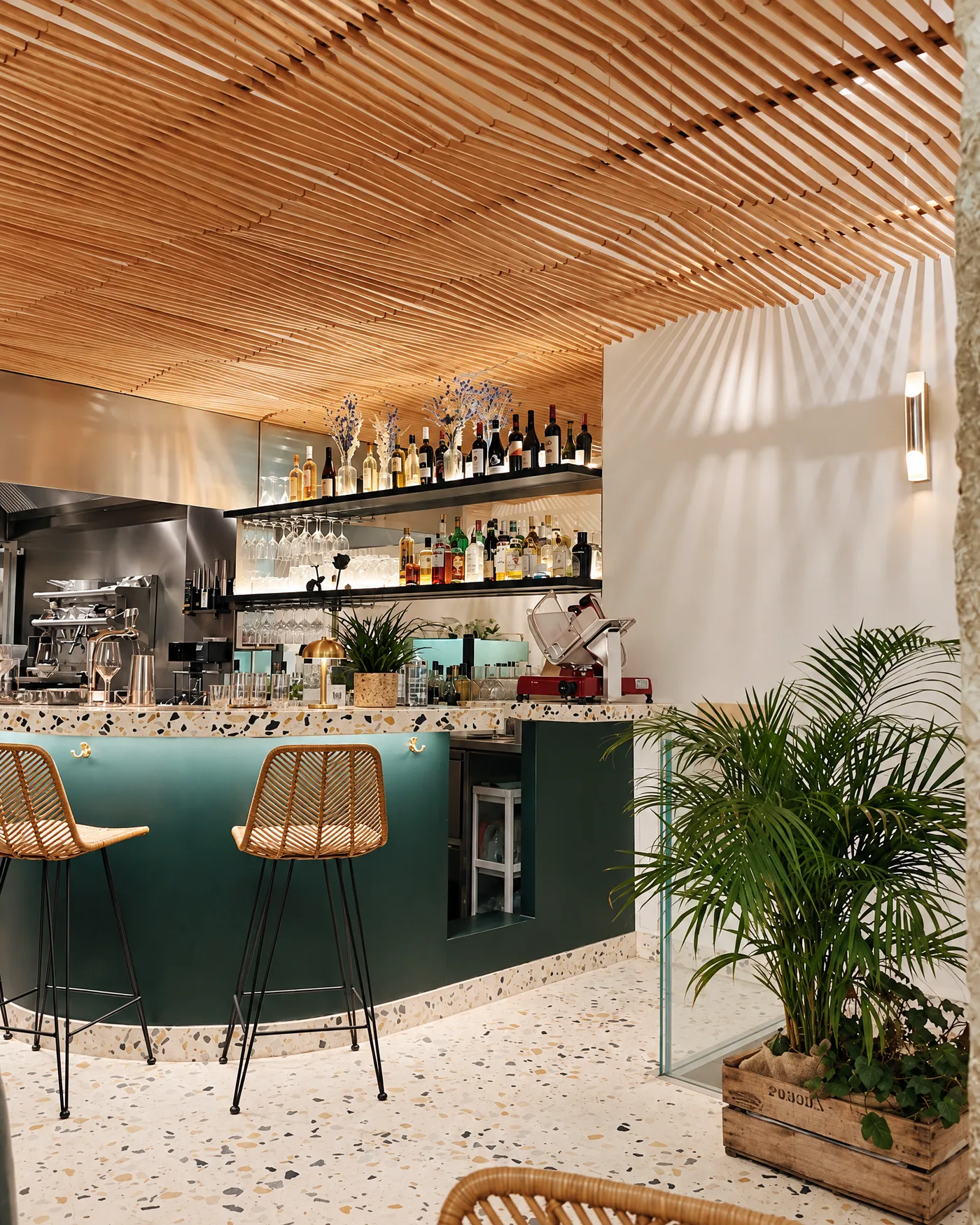 Réalisation LAJODE en terrazzo : SuperNova, Paris